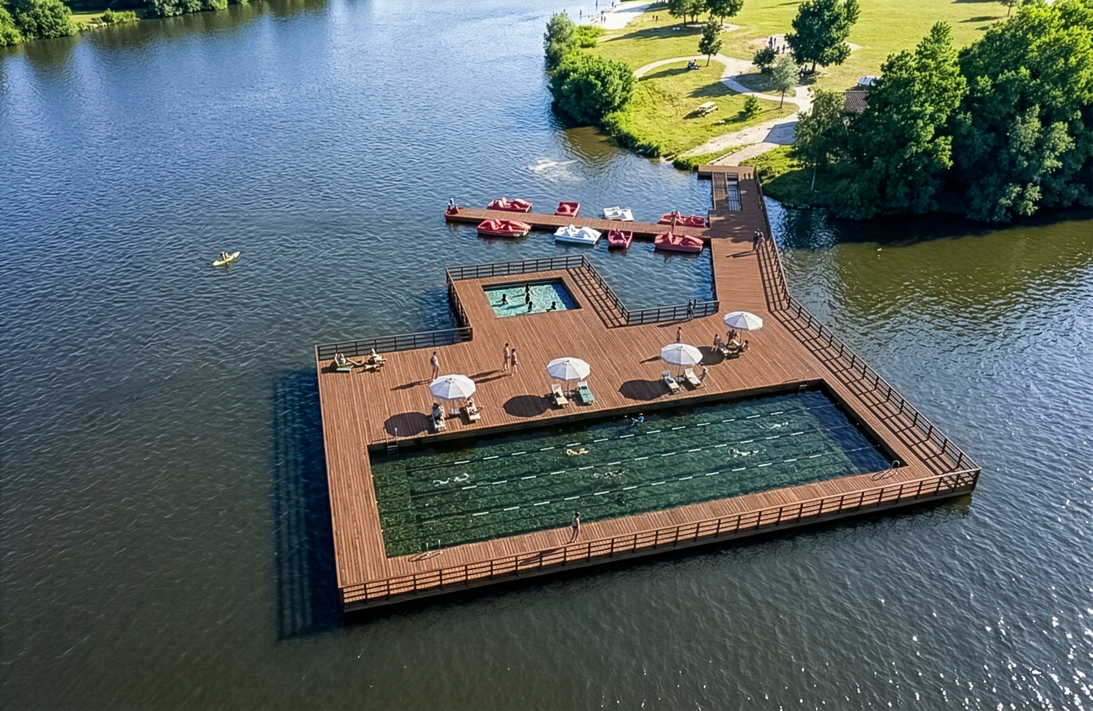 Bassin flottant Vieure