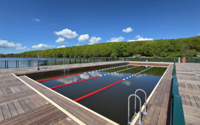 Top départ pour la baignade du plan d’eau de Vieure